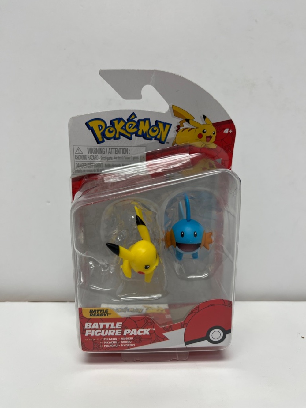 Pokémon Battle Figure Pack with Pikachu & Mudkip